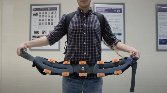 Sixth Sense: Haptic Belt and Backpack